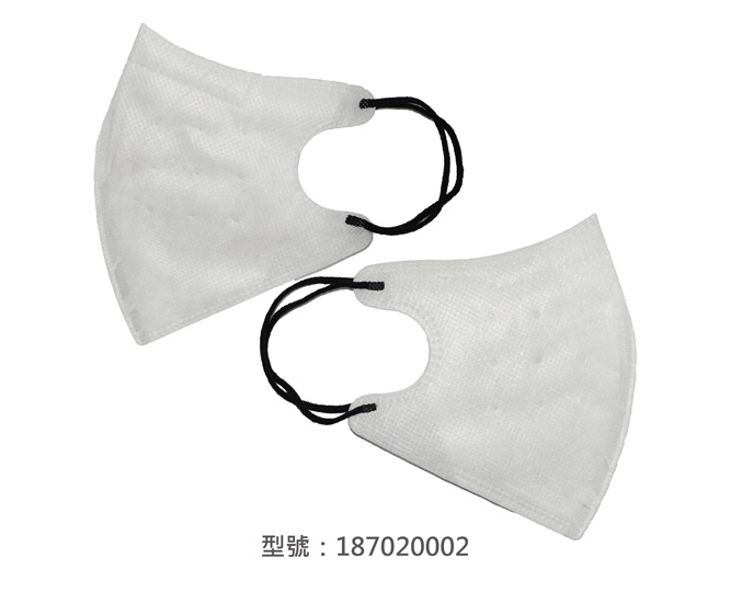 3D立體口罩-細繩/成人(白色) 187020002|3D成人立體口罩/耳掛口罩系列