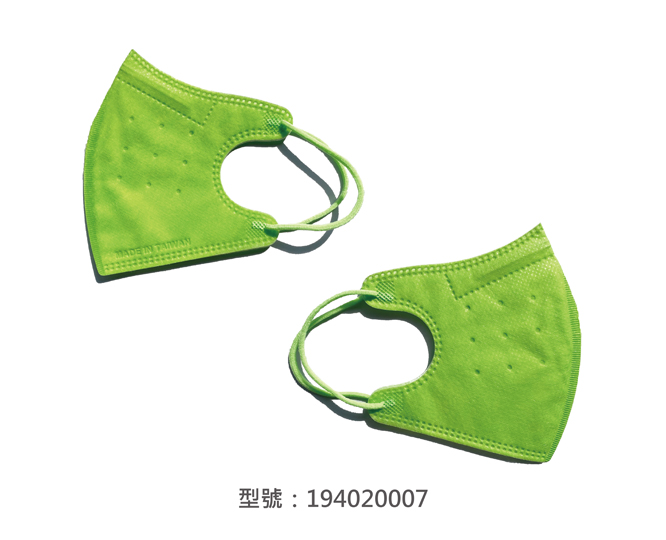 3D立體口罩-細繩/兒童(青綠色) 194020007|3D兒童口罩/幼兒口罩系列