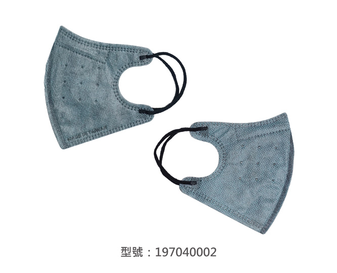 3D立體口罩-細繩/兒童(灰藍色) 197040002|3D兒童口罩/幼兒口罩系列